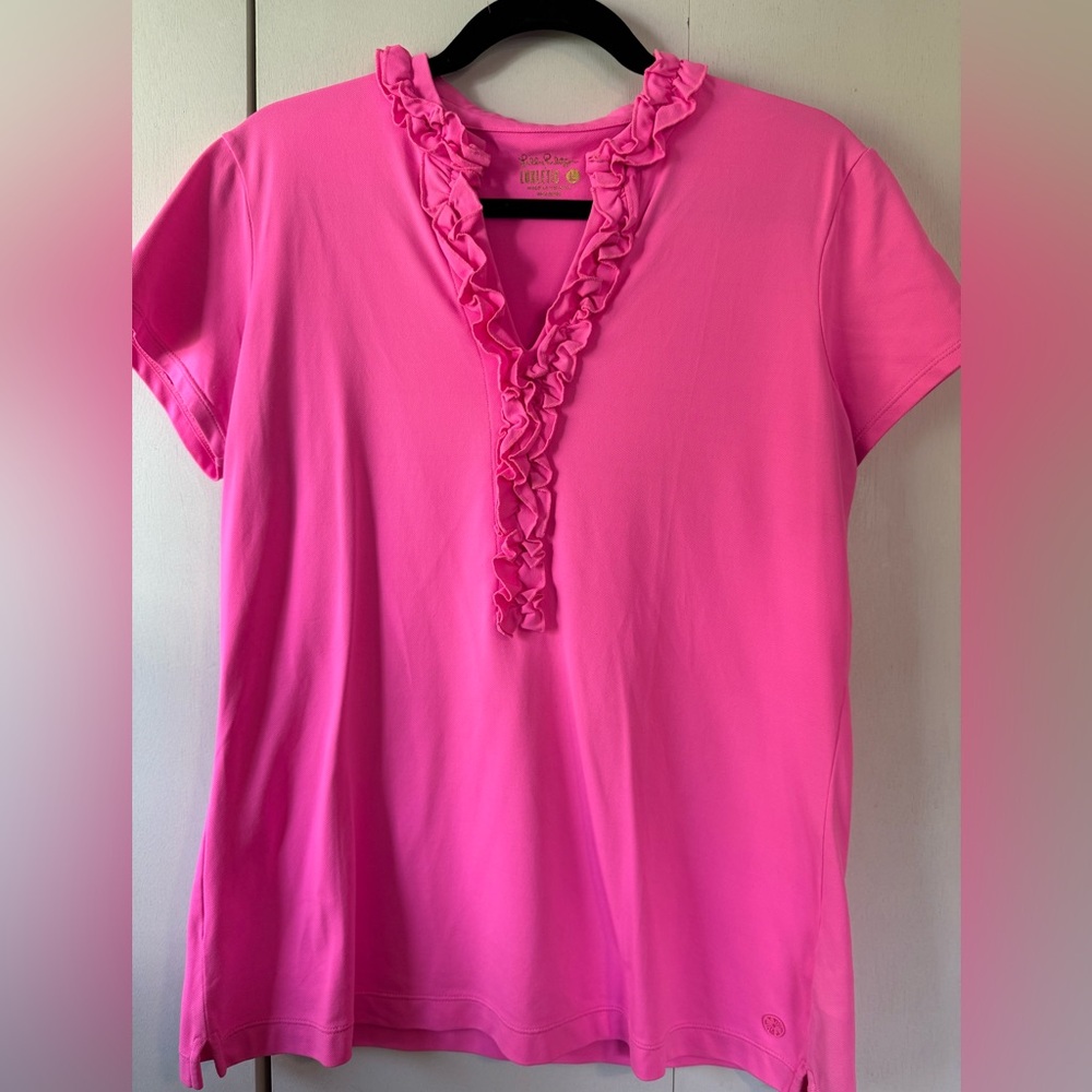 Frida Ruffle Polo
